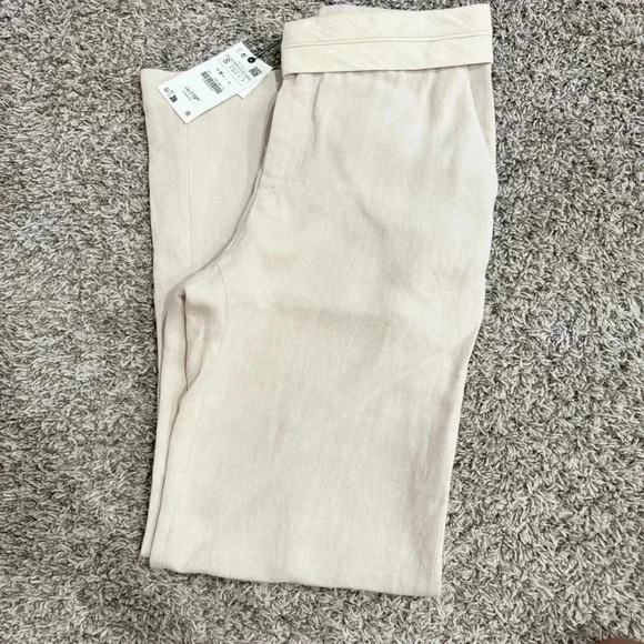 Linen Tailored Pants NWT - Picture 1 of 4